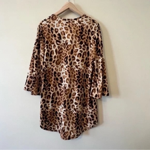 Jordan Taylor Leopard Print Swim Coverup - Picture 2 of 5